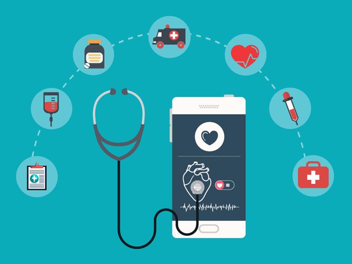 نقش اپلیکیشن ها در حوزه پزشکی