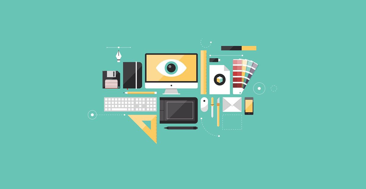 طراحی سایت به سبک فلت